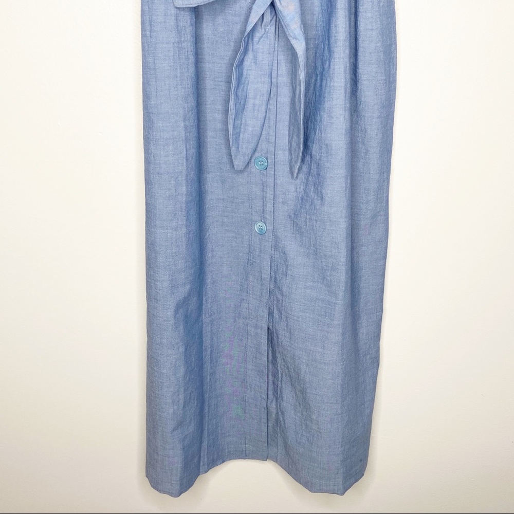 SOLD NWT Lacausa Bluebell Chambray Denim Dress - Picture 6 of 9